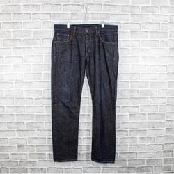 Rag & Bone NY Standard Issue Fit 2 Slim Leg Denim Jeans in indigo blue Size 33