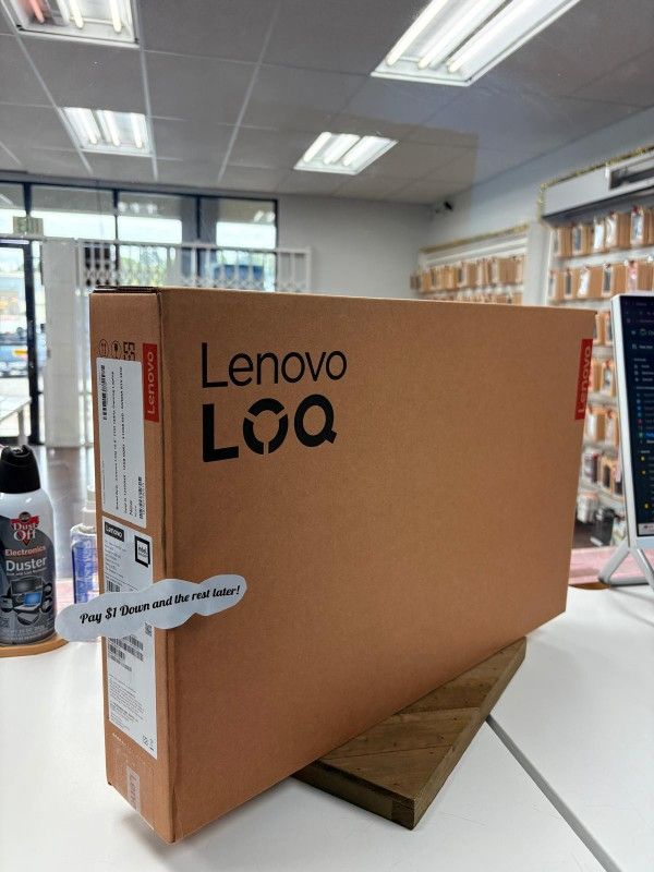 Lenovo LOQ Gaming Laptop New - Pay $1 To Take It Home Today and pay the rest later.
