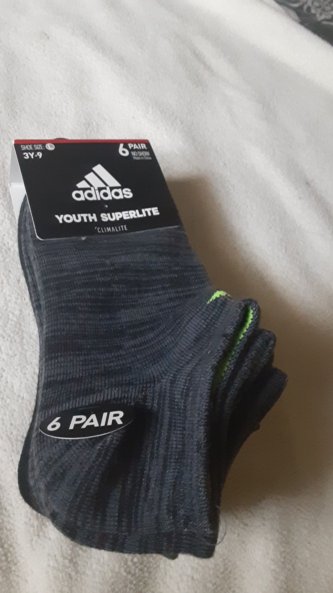Youth Adidas socks 3y-9