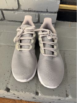 Adidas gray shoes