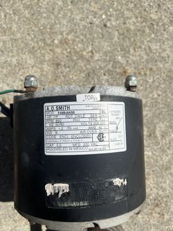 F48B46A50 - AOSmith OEM Condenser Fan Motor - 1/4 HP