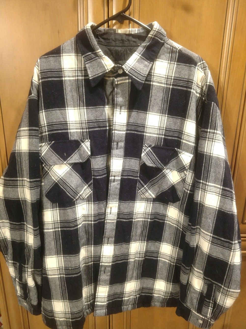 Vintage Lada Flannel Quilting Jacket