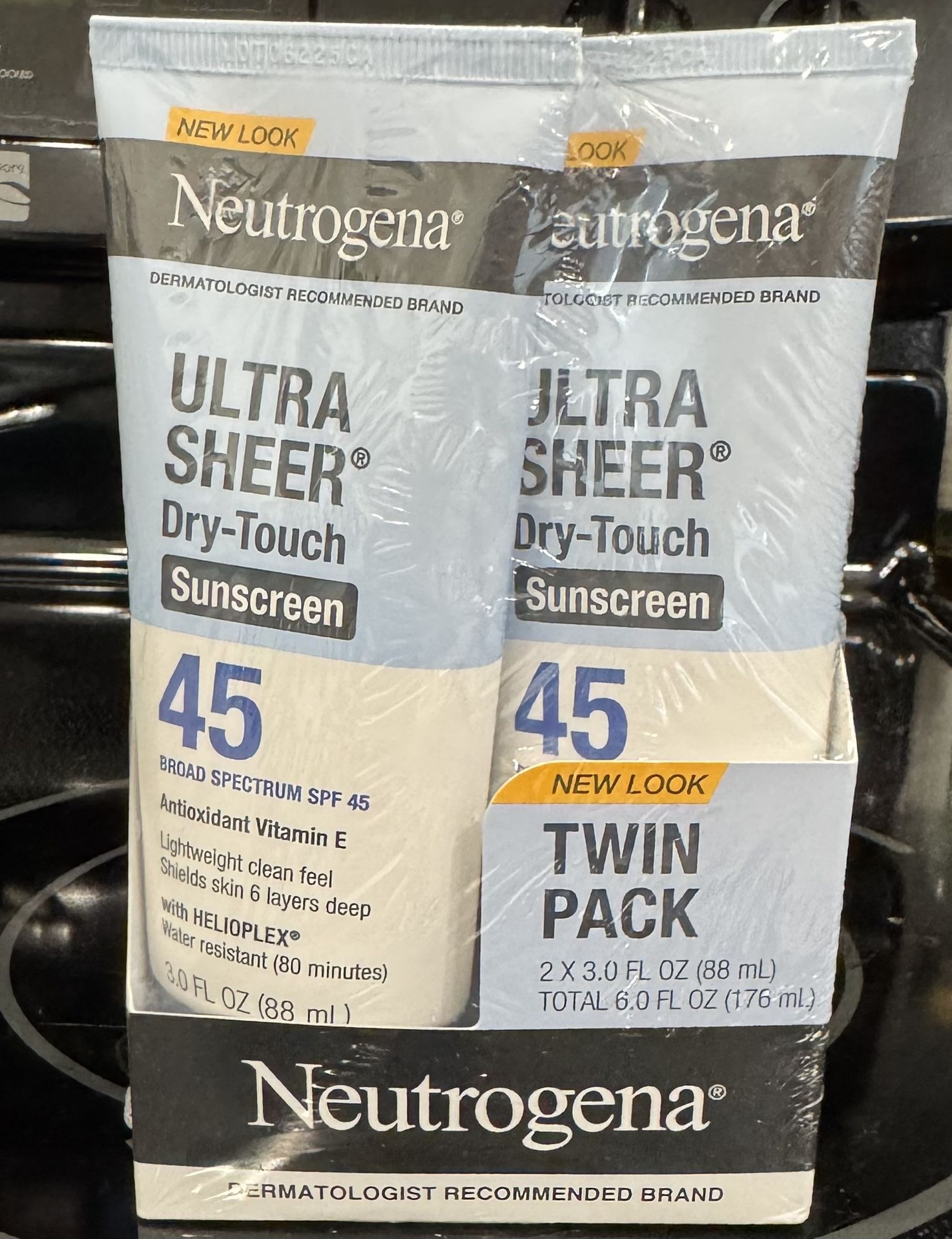 Neutrogena Ultra Sheer Sunscreen Twin Pack
