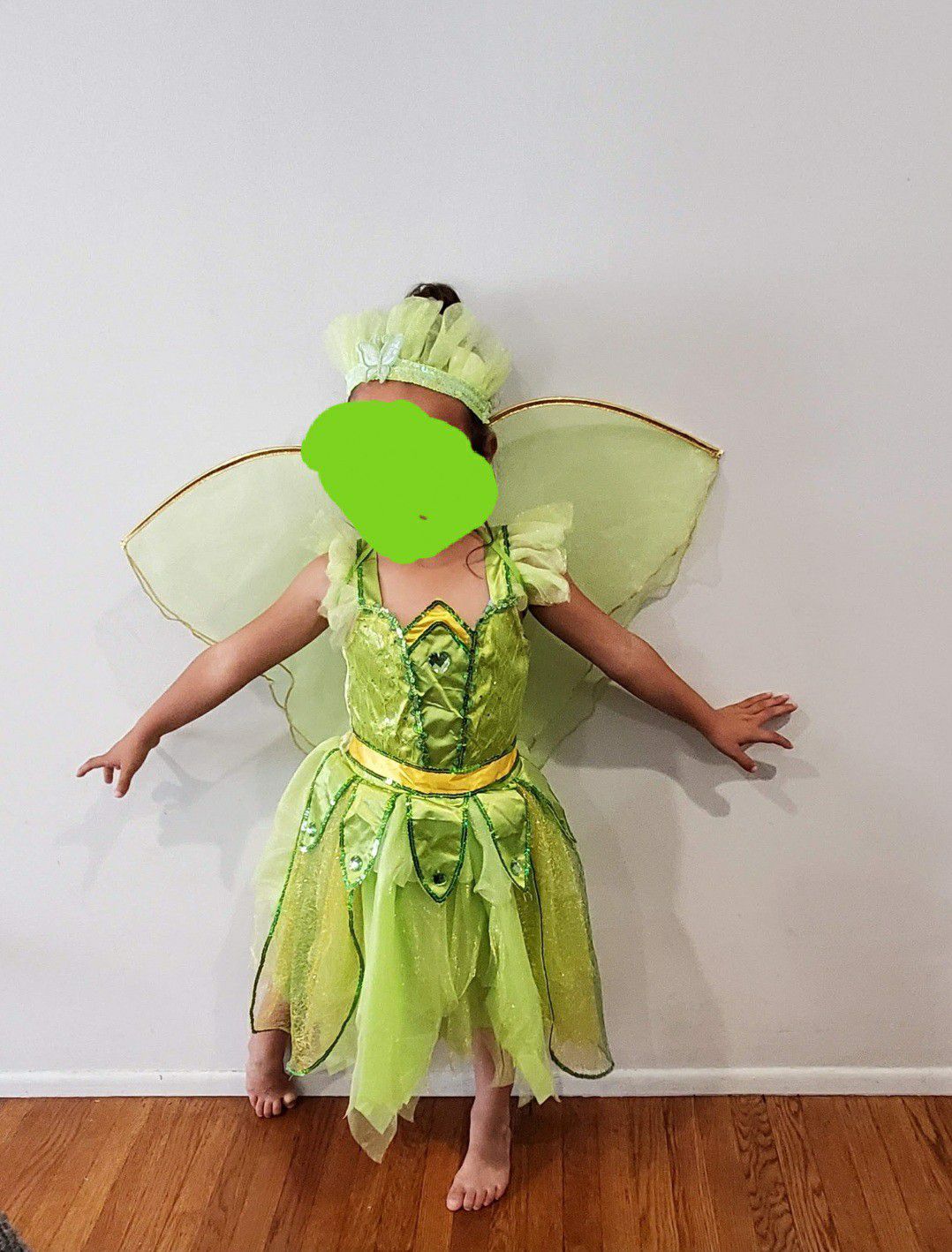 Tinkerbell Halloween Costume size 5 / 6