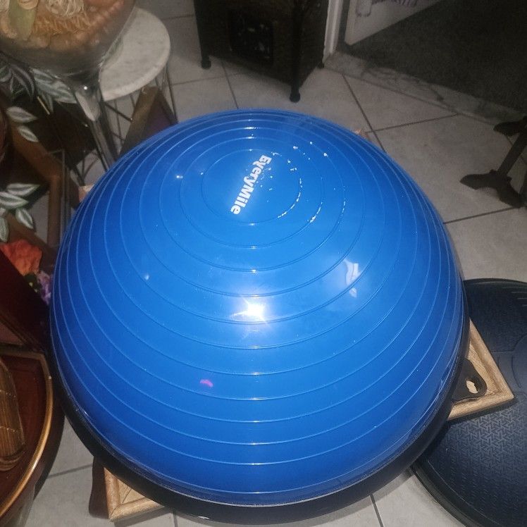 2 BOSU BALL TRAINERS 22IN $59. 26IN NEW $99