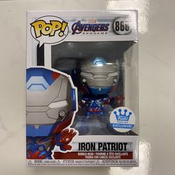 Funko POP! Avengers Endgame: Iron Patriot #868 RARE EXCLUSIVE