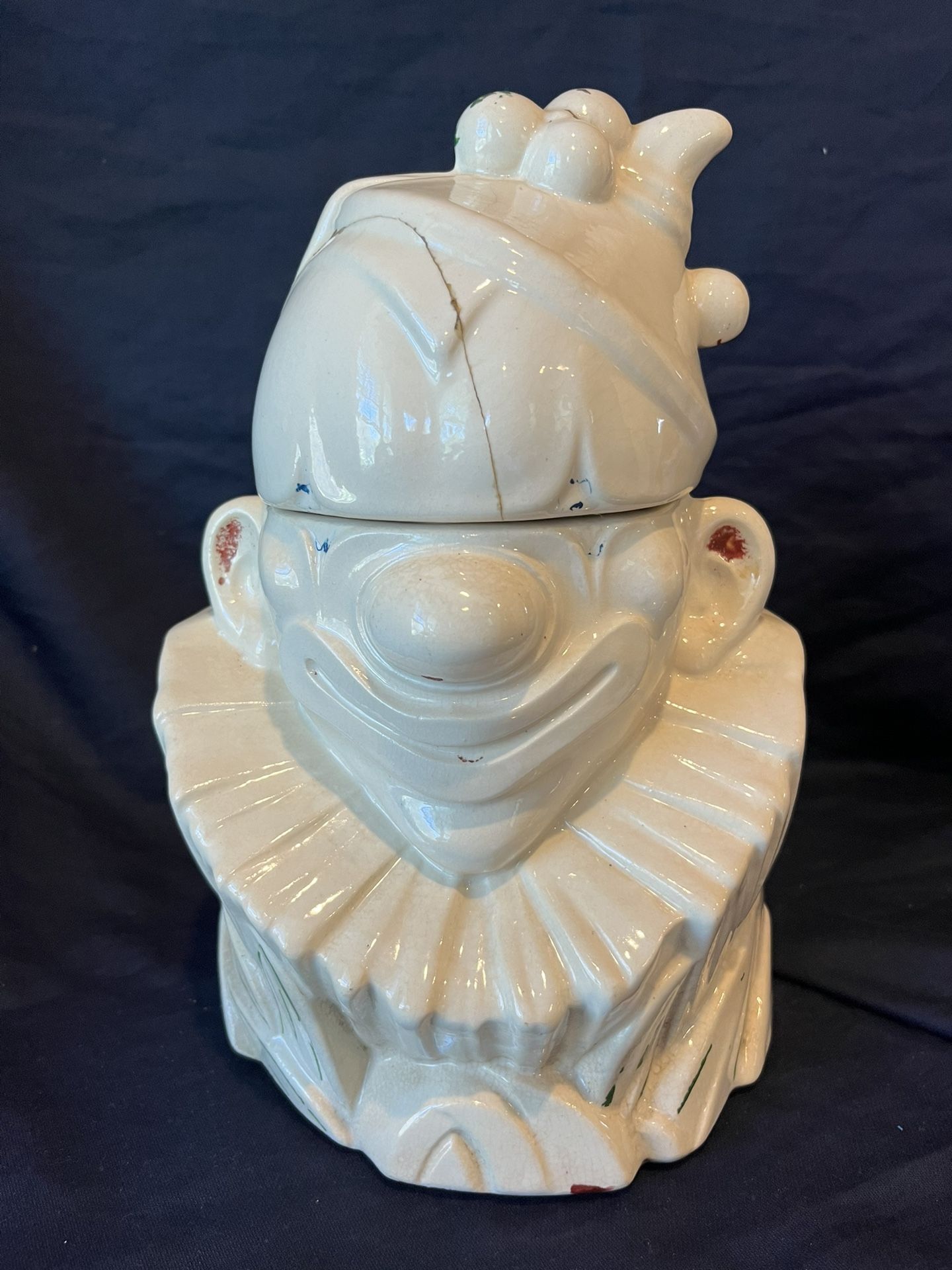 Vintage McCoy Circus Clown Cookie Jar