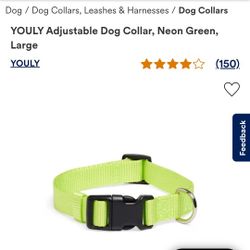 New Dog Collar Size L