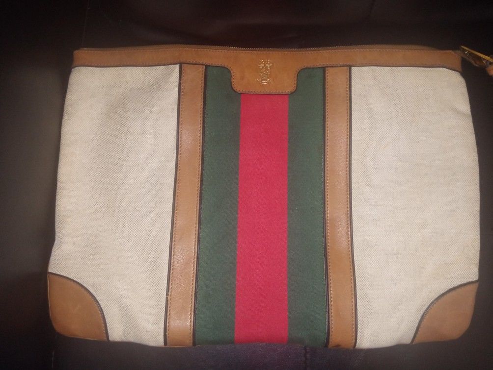 Gucci Canvas Pouch