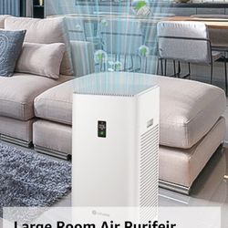 Large Room Air Purifier True HEPA, 4555 Sq. Ft Coverage