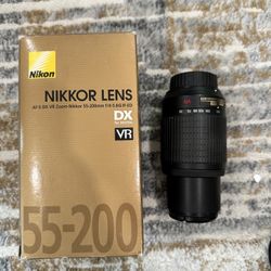 Nikon 55-200 mm Lens With Built In Motor