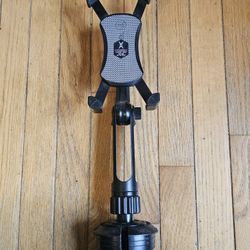 Tough Tested Boom Black Adjustable Phone Holder