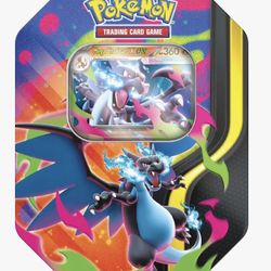 Mega Charizard Tin (Mega Charizard X)