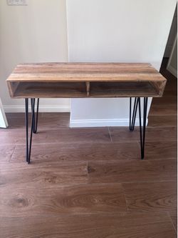 Rustic Industrial Console Table or Entryway Console Table