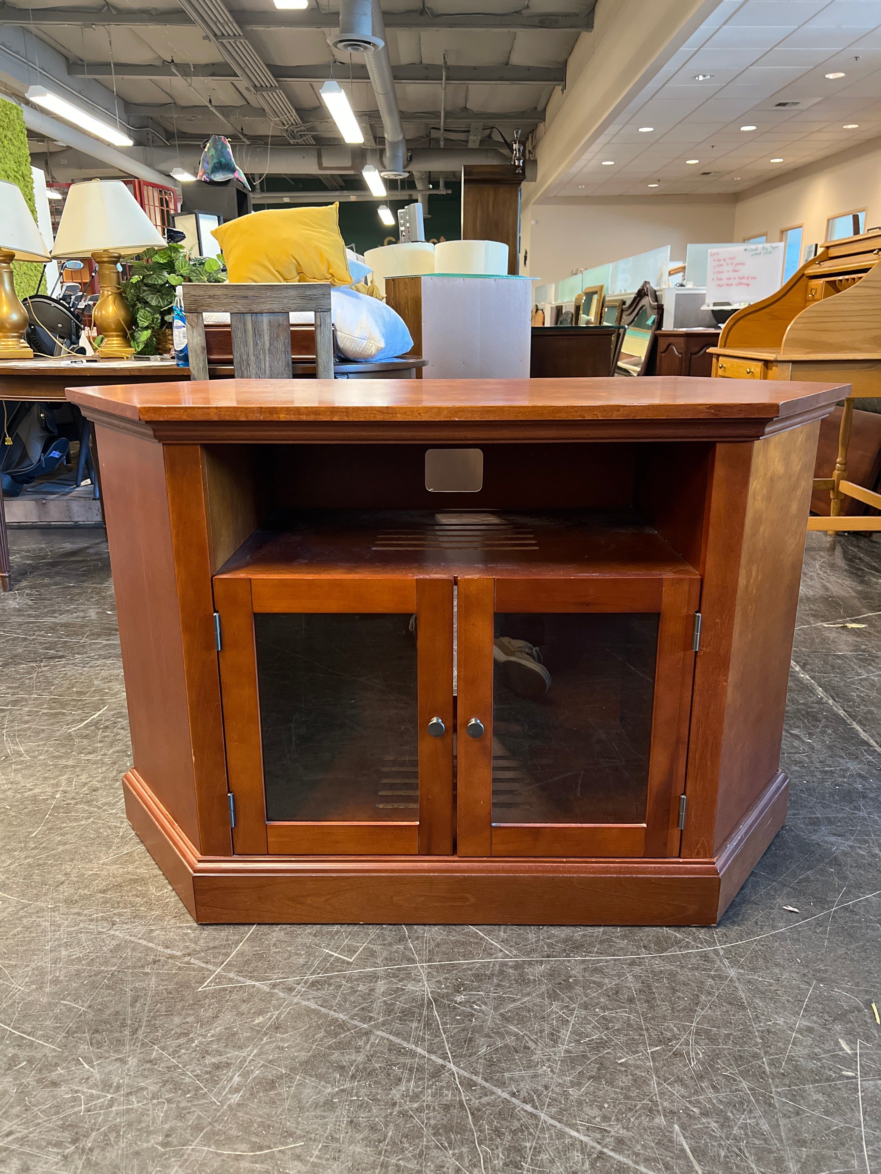 Wood TV Stand