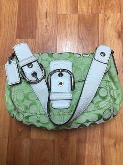 Apple Green Coach Bag