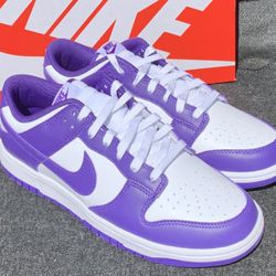 Dunk Low Court Purple sz 10 men
