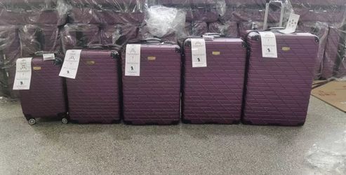5 Pc ABS Luggage Set