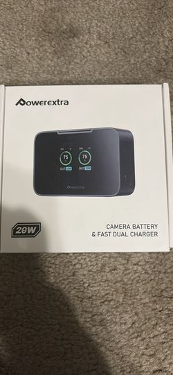 Powerextra LP-E17 20W Fast Dual Battery Charger – Brand New