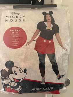 Disney Mickey Mouse Costume Plus XXL 18-20
