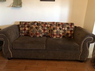 Sofa and Loveseat. Need to sell. $625 can take em home. Recently purchased.