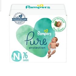 NB Pampers $25 76 Count 