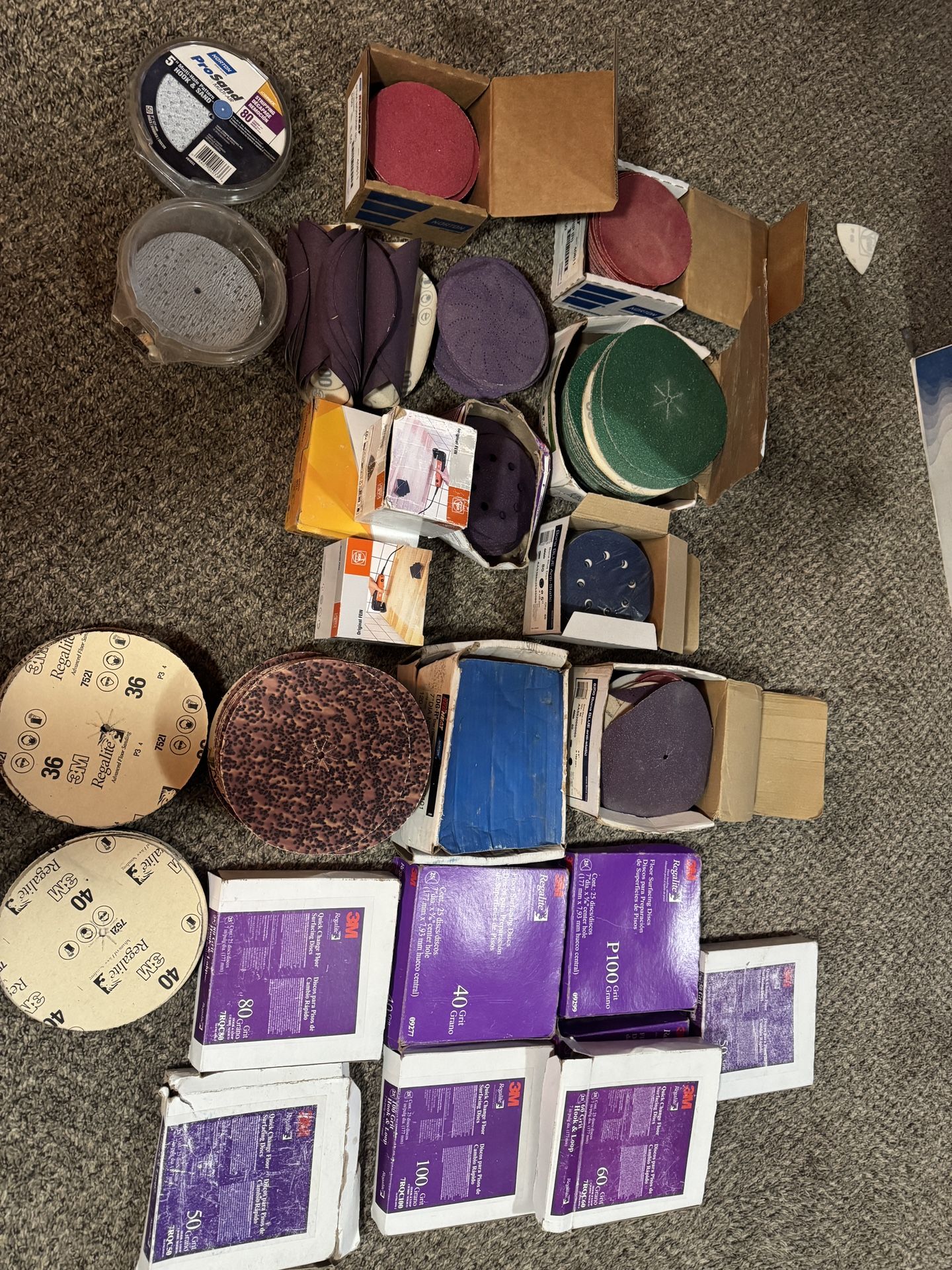 NEW Sand Paper Disc (various GRITS) $150 Obo For All