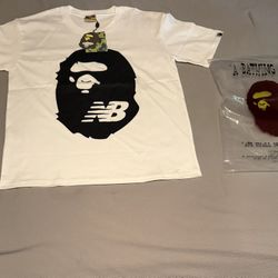 BAPE x New Balance Ape Head Tee
