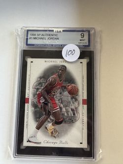 1998 SP Authentic Michael Jordan – Slabbed & Beautiful!