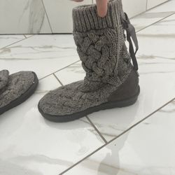 Ugg Gray Boots Size 6
