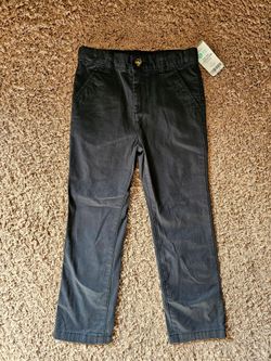 Carter's Kids Black Chino Pants - Size 5
