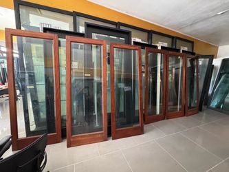7-wood interior doors 35x95 single glass