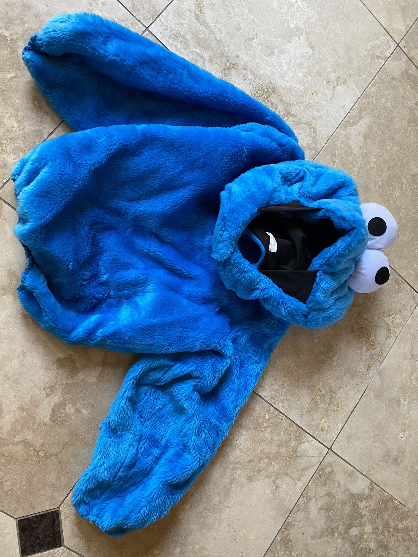 Teen Cookie Monster Halloween costume