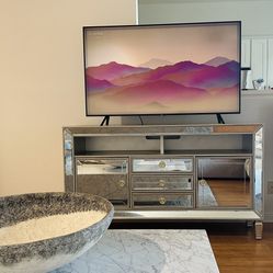 Mirrored TV Stand