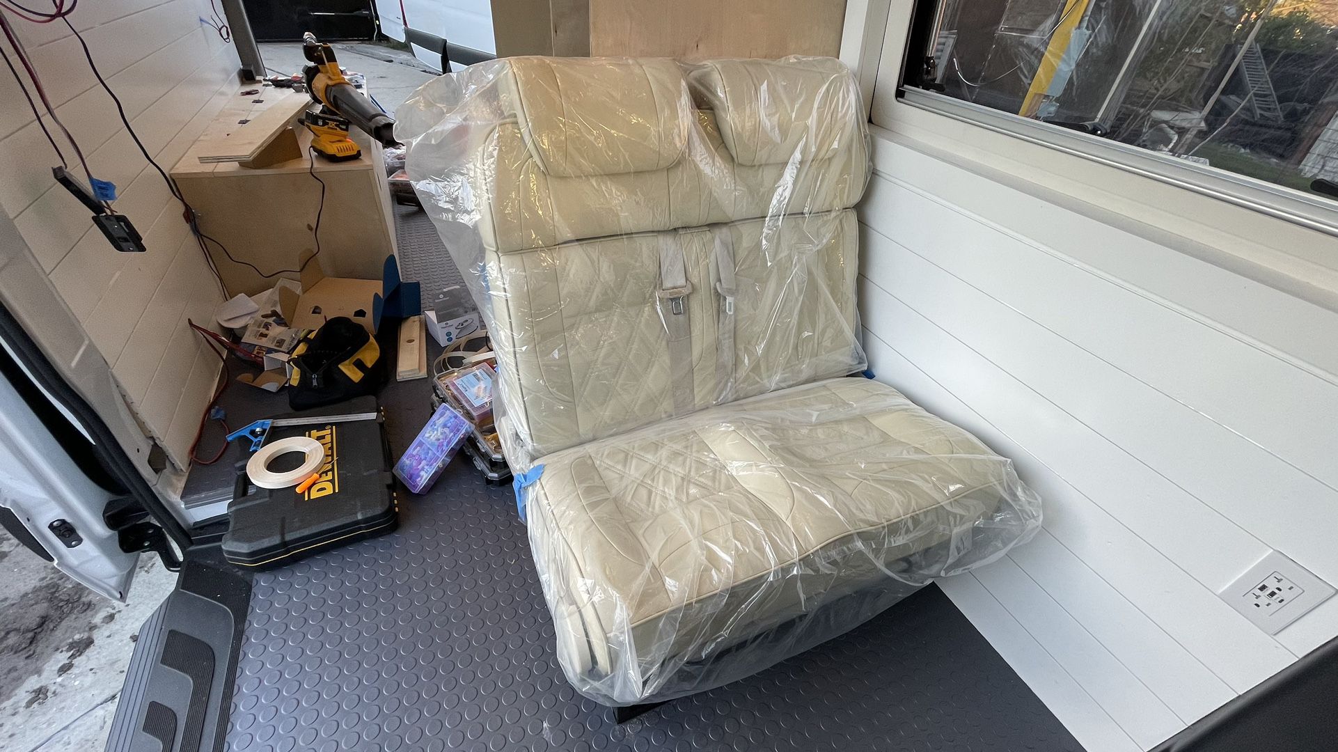 sprinter seats with bed，transit，promaster all van