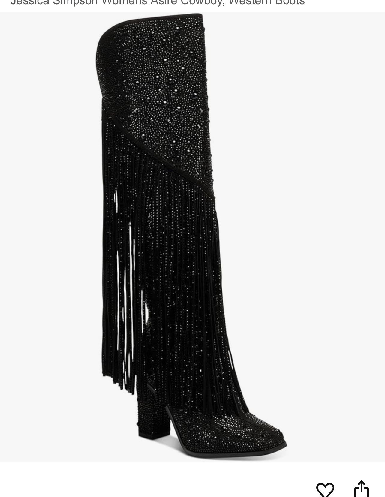 Jessica Simpson Fringe Boots