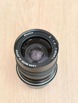 MINT: Mamiya N 65mm f/4 L Lens for Mamiya 7 / 7II + Hood and Caps