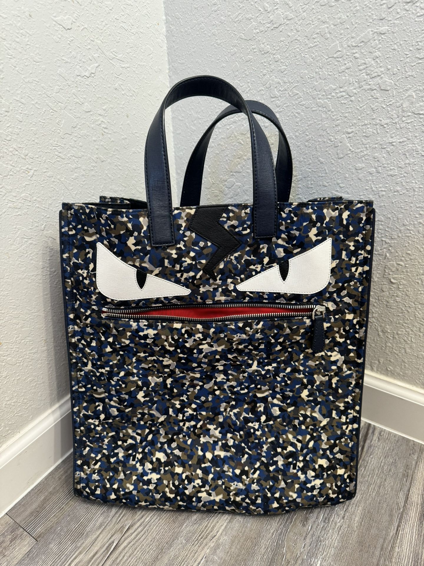Authentic FENDI Monster Tote Unisex Style