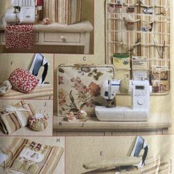 Butterick B5368 Pattern by Waverly Sewing Accessories UNCUT