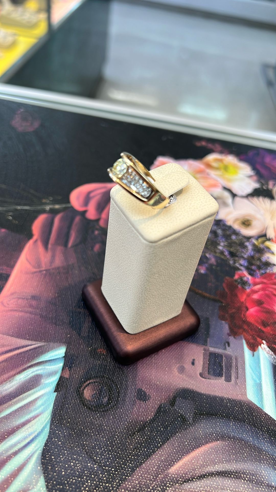 Beautiful Yellow Diamond Ring