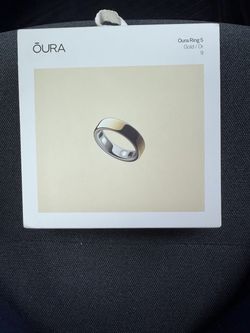 Oura Ring 5 Gold (size 9)