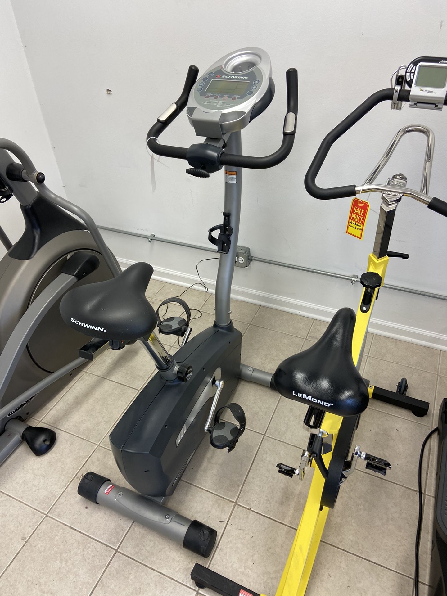 Schwinn 112 Stationary Upright Exercise Bike Cycle