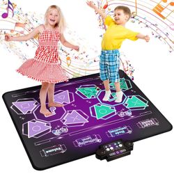 BRAND NEW 2 Player Kids Dance Mat with Music Light 