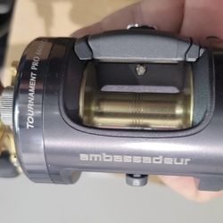 Abu Garcia Ambassadeur Tournament Pro T 6600 CL fishing reel.