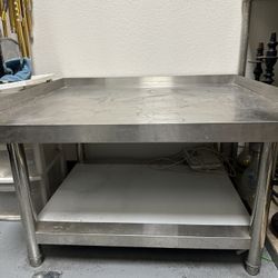 Stainless Steel Gauge Equipment Table