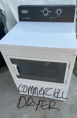 Maytag commercial dryer heavy duty super capacity