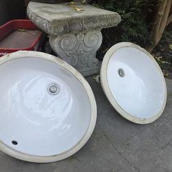 Two Free Undermount Bathroom Sinks