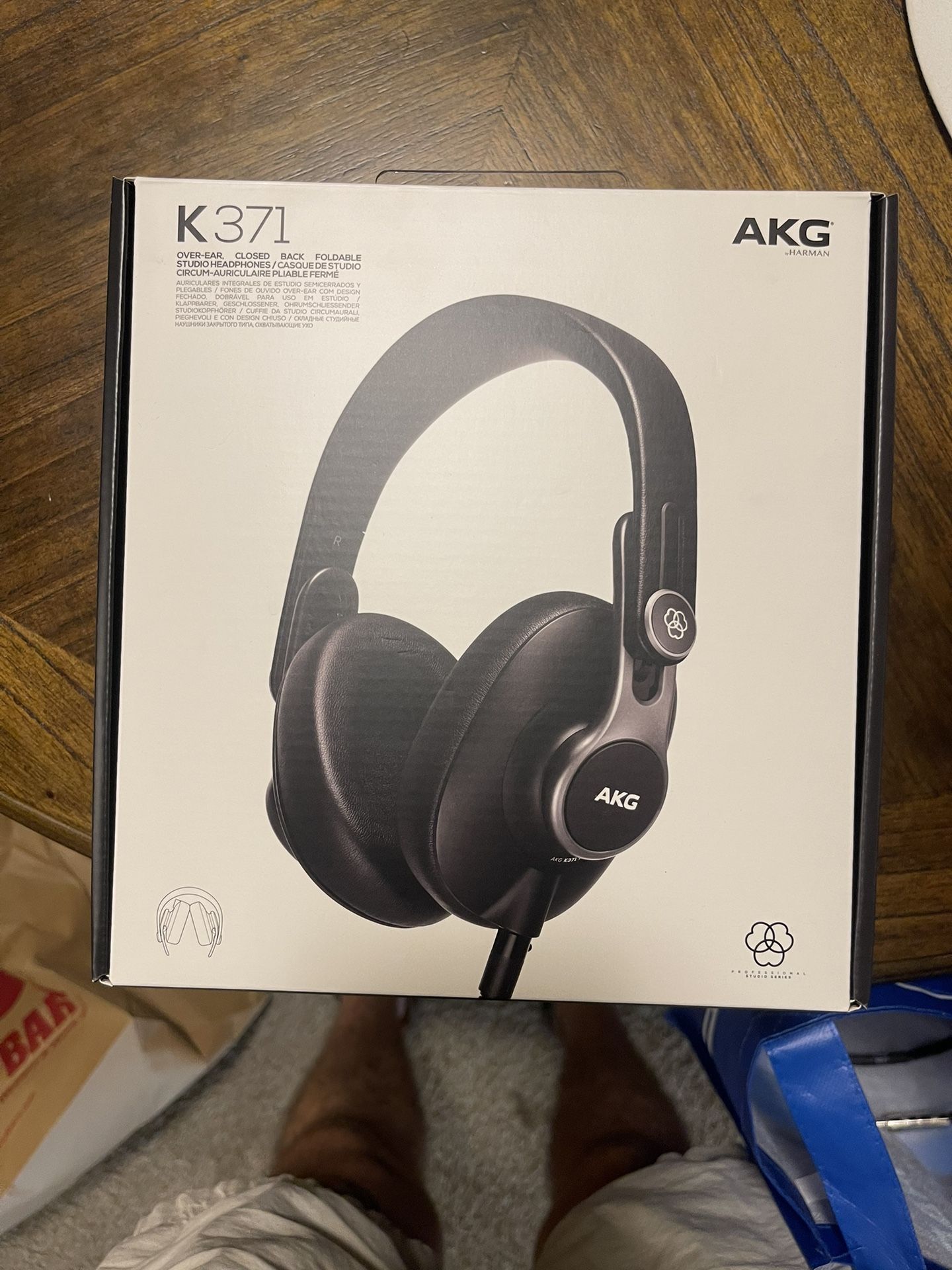 AKG K371 Studio Headphones