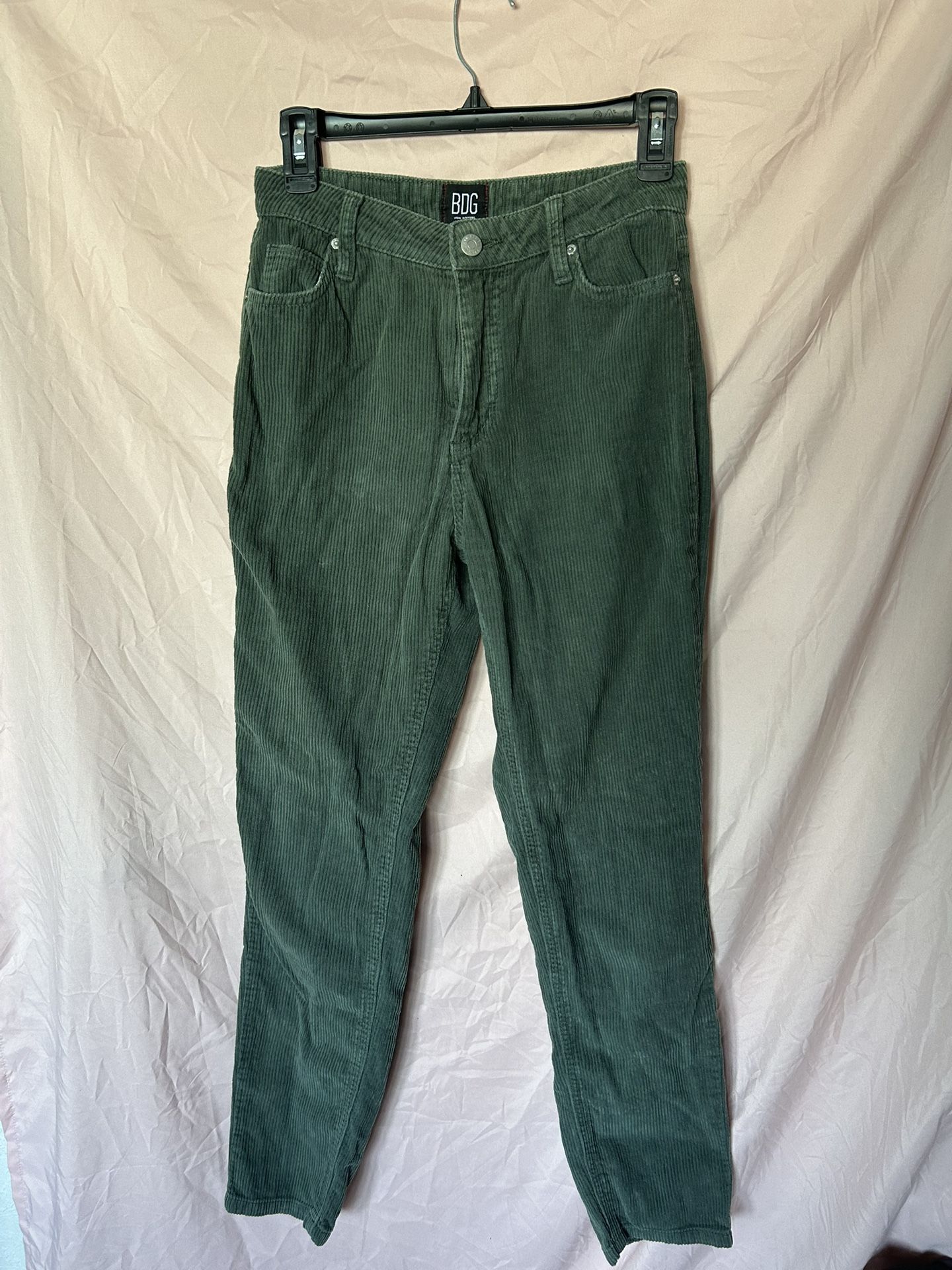Green Corduroy Pants 