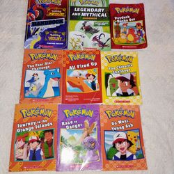 FIRM IN MERCED‼️ POKEMON SCHOLASTIC BOOKS SELLING TOGETHER